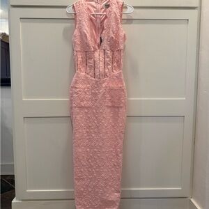 House of CB Sophina Pink Maxi Dress
